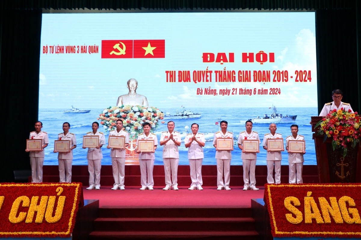 Vùng 3 Hải quân làm điểm tổ chức Đại hội thi đua Quyết thắng giai đoạn 2019-2024